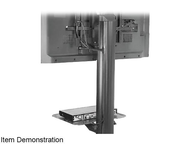 Peerless-AV - SmartMount Flat Panel Cart For 32" to 75" displays - Black - image 3