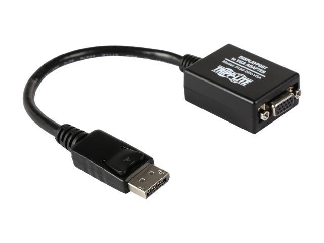 Tripp Lite DisplayPort to VGA Active Cable Adapter, Converter for DP to VGA (M/F), 1920x1200/1080p, 6-in. (P134-06N-VGA)