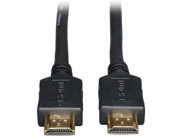 Tripp Lite High Speed HDMI Cable, Ultra HD 4K x 2K, Digital Video with Audio (M/M), Black, 12-ft. (P568-012)