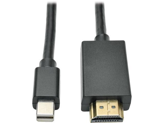 Tripp Lite Mini Displayport to HD Cable Adapter, MDP to HDMI (M/M), MDP2HDMI, 1080p, 6 ft. (P586-006-HDMI)