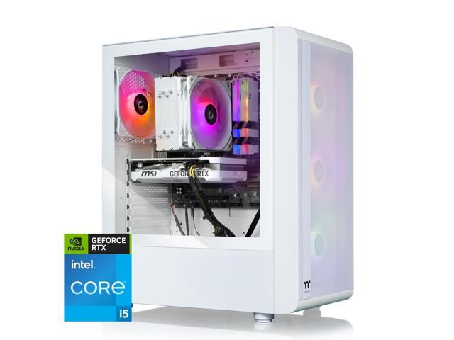 Thermaltake LCGS Quartz i460 R4 Gaming Desktop (Intel Core i5-13400F, ToughRam DDR4 3600Mhz 16GB RGB Memory, NVIDIA GeForce RTX 4060, 1TB NVMe M.2,...