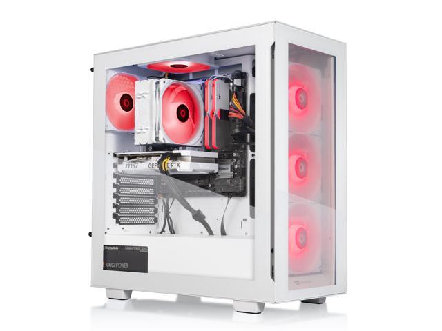 Thermaltake LCGS View i460T Gaming Desktop (Intel Core i7-14700F, ToughRam 32GB DDR5 5600MT/s RGB Memory, NVIDIA GeForce RTX 4060 Ti, 1TB NVMe M.2,...