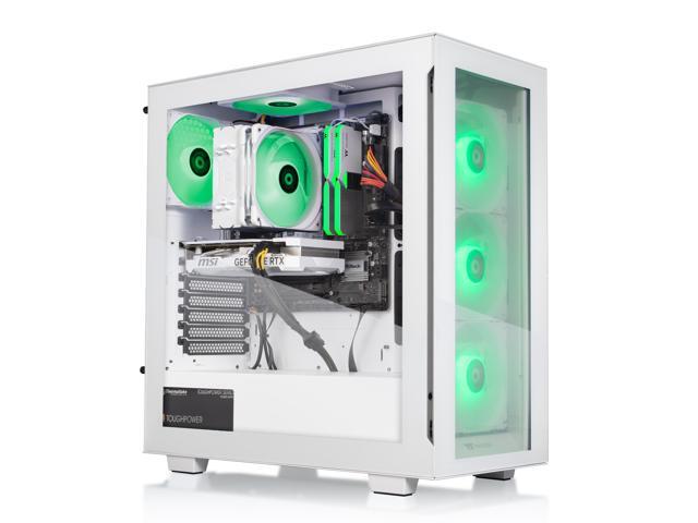 Thermaltake LCGS View i460T Gaming Desktop (Intel Core i7-14700F, ToughRam 32GB DDR5 5600MT/s RGB Memory, NVIDIA GeForce RTX 4060 Ti, 1TB NVMe M.2,...