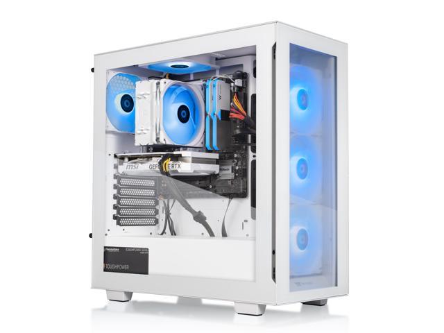 Thermaltake LCGS View i460T Gaming Desktop (Intel Core i7-14700F, ToughRam 32GB DDR5 5600MT/s RGB Memory, NVIDIA GeForce RTX 4060 Ti, 1TB NVMe M.2,...