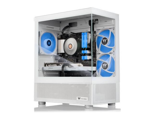 Thermaltake - LCGS Vista R66 Gaming Desktop AMD Ryzen 5 5600, 16GB RGB Memory, AMD Radeon RX 6600, 1TB NVMe M.2, Wifi - White - image 5