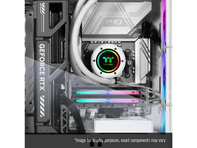 Thermaltake Gaming Desktop PC T6WT-X870-580-LCS AMD Ryzen 7 9800X3D 32GB DDR5 2TB SSD GeForce RTX 5080 Windows 11 Home