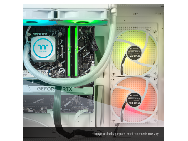 Thermaltake LCGS View 7870TS-270Gaming Desktop (AMD Ryzen 7 7800X3D, ToughRam 32GB DDR5 6400MT/s RGB Memory, NVIDIA GeForce RTX 5070 Ti, 2TB NVMe...