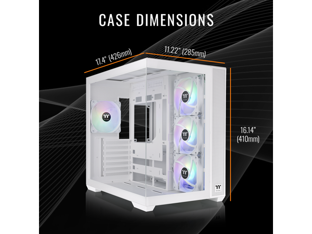 Thermaltake LCGS View u2870TS-380 Gaming Desktop (Intel Core Ultra 9 285K, ToughRam 32GB DDR5 6400MT/s RGB Memory, NVIDIA GeForce RTX 5070 Ti, 2TB...