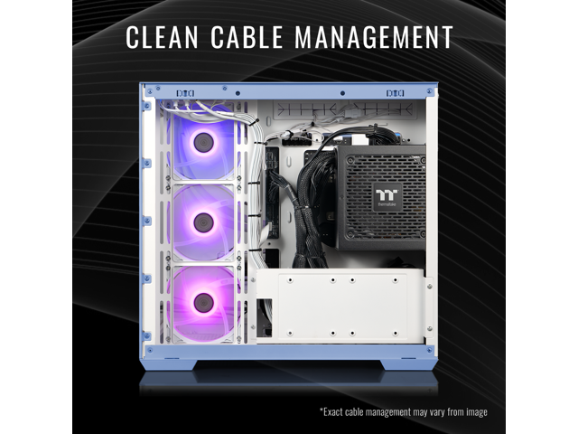 Thermaltake - LCGS View i1470TH-380 Gaming Desktop Intel Core i9-14900KF, 32GB DDR5 Memory, NVIDIA GeForce RTX 5070 Ti, 2TB NVMe M.2 - Blue - image 5