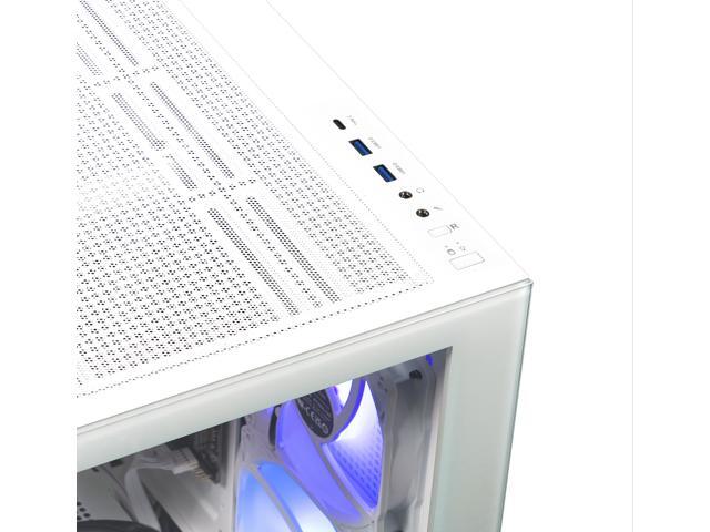 Thermaltake - LCGS View 7897XS-270 Gaming Desktop AMD Ryzen 7 7800X3D, 32GB Memory, AMD Radeon RX 9070 XT, 1TB SSD NVMe M.2 - Snow - image 9