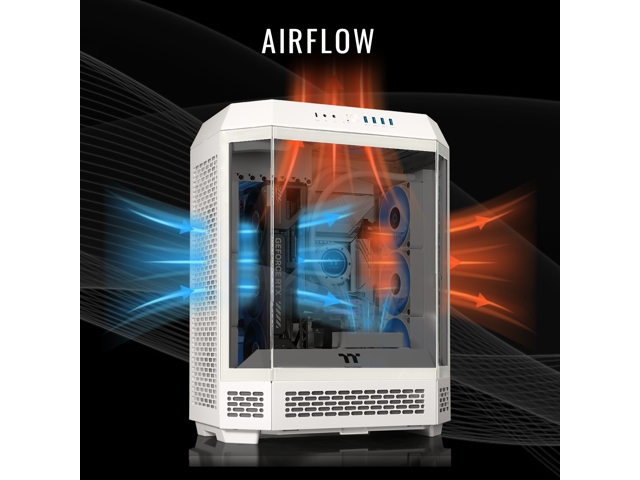 Thermaltake Reactor u2880S Gaming Desktop (Intel Core Ultra 9 285K, ToughRam 32GB DDR5 6400MT/s RGB Memory, NVIDIA GeForce RTX 5080, 2TB NVMe M.2,...