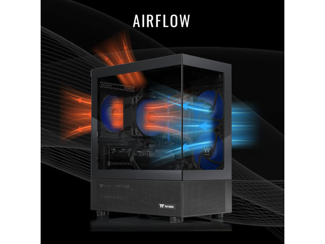 Thermaltake Gaming Desktop PC V17B-B760-560-LCS Intel Core i5-14400F 16GB DDR5 1TB NVMe SSD GeForce RTX 5060 Windows 11 Home