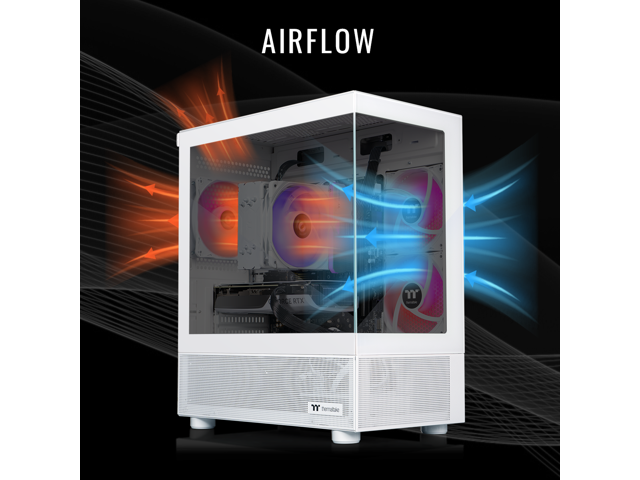 Thermaltake Gaming Desktop PC V17S-B650-560-LCS AMD Ryzen 7 8700F 16GB DDR5 1TB NVMe SSD GeForce RTX 5060 Windows 11 Home