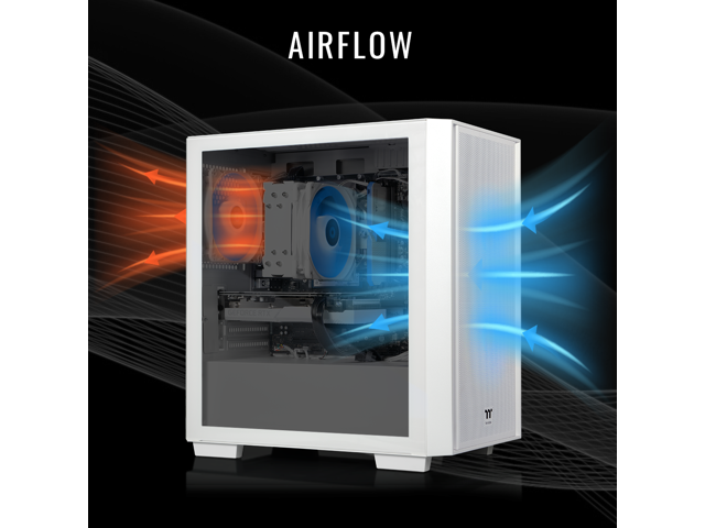 Thermaltake LCGS Versa i560S Gaming Desktop (Intel Core i7-14700F, 16GB 6000MT/s DDR5 RGB Memory, NVIDIA GeForce RTX 5060, 1TB NVMe M.2, WiFi,...