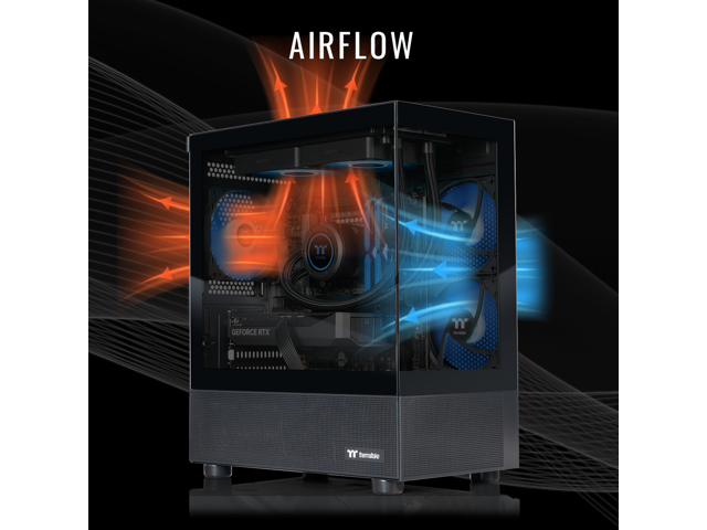 Thermaltake LCGS View i570-170 Gaming Desktop (Intel Core i9-14900KF, ToughRam 32GB DDR5 6000MT/s RGB Memory, NVIDIA GeForce RTX 5070, 1TB NVMe...