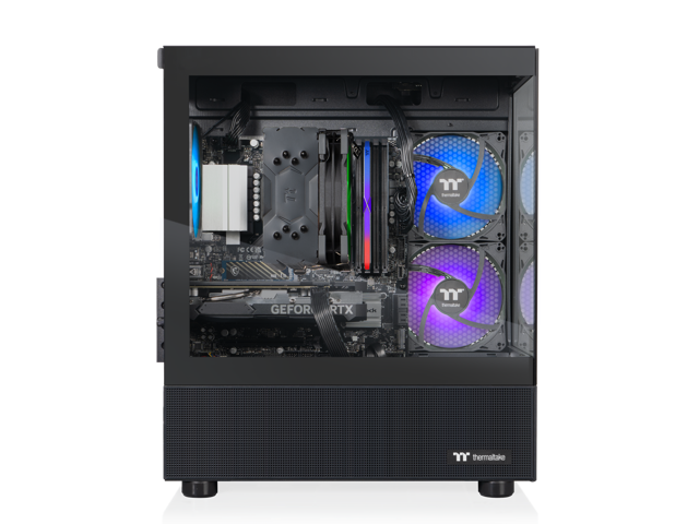 Thermaltake LCGS NE u2560T-V170B Gaming Desktop (Intel Core Ultra 5 250KF Plus, ToughRam 16GB DDR5 6000MT/s RGB Memory, NVIDIA GeForce RTX 5060 Ti...
