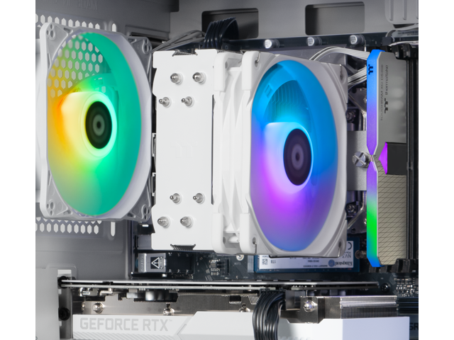 Thermaltake LCGS NE u2560S-H16 Gaming Desktop (Intel Core Ultra 5 250KF Plus, ToughRam 16GB DDR5 6000MT/s RGB Memory, NVIDIA GeForce RTX 5060, 1TB...