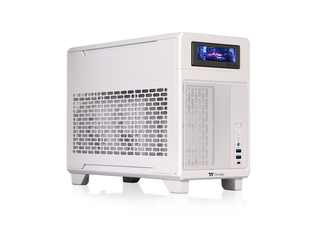 Thermaltake LCGS Traveler Mini-ITX Gaming PC AMD Ryzen 7 9700X GeForce RTX 5070 12GB 32GB DDR5 1TB NVMe SSD Wi-Fi 6E 850W 80+ Platinum Windows 11