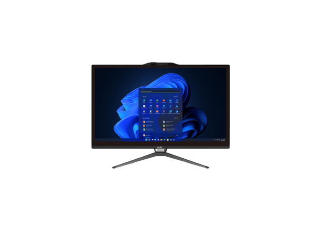 MSI - PRO AP222T 13M 21.5" Full HD Touch-Screen All-in-One - Intel Pentium Gold G7400 - 4GB Memory - 128GB SSD - Black - image 3