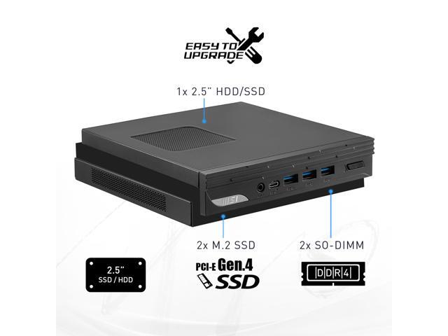 MSI - PRO DP10 Desktop - Intel Core i7 - 16GB Memory - 1TB SSD - Black - image 11