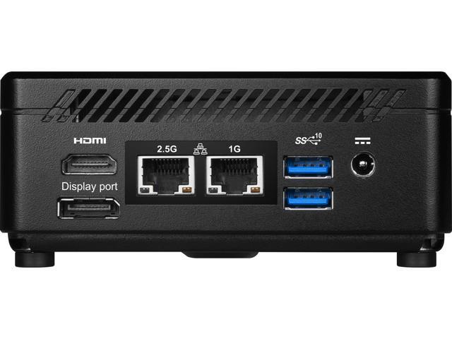 MSI Desktop Computer Cubi 5 12M-202US Intel Core i5-1235U 16GB DDR4 500GB PCIe SSD Windows 11 Pro 64-bit
