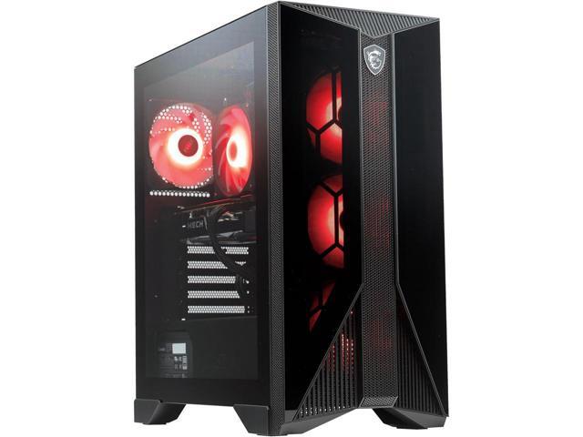 Recertified - MSI Gaming Desktop AMD Ryzen 7 5700G 3.80 GHz 16GB RAM 1TB SSD AMD Radeon RX 6600 XT 8GB GDDR6 Windows 11 Home AEGIS ZS 5DQ-279US