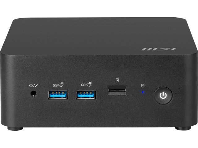 MSI - Cubi NUC Desktop - Intel Core 7-150U - 32GB Memory - 1TB SSD - Black - image 3