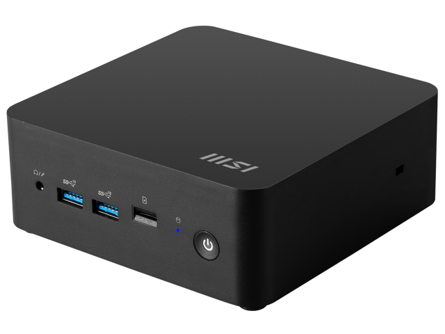 MSI - Cubi NUC Desktop - Intel Core 7-150U - 32GB Memory - 1TB SSD - Black - image 9