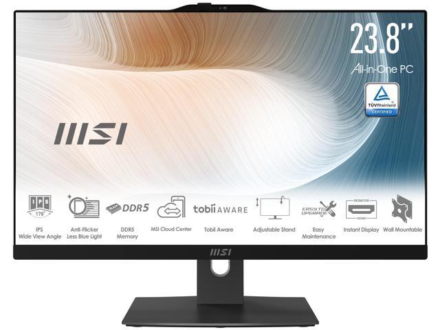 MSI - Modern AM242TP 23.8" Touchscreen All-in-One - Intel Core 7 150U - 32GB Memory - 1TB SSD - Black - image 11