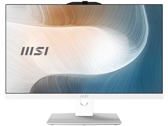 MSI - Modern AM242TP 1M 23.8" Touch-Screen All-In-One - Intel Core 7 - 32 GB Memory - 1 TB SSD - White - image 5