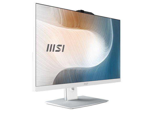 MSI - Modern AM242TP 1M 23.8" Touch-Screen All-In-One - Intel Core 7 - 32 GB Memory - 1 TB SSD - White - image 12