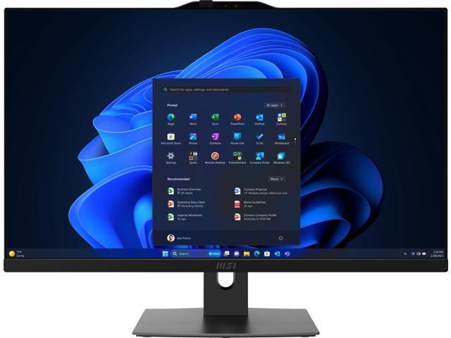 MSI - Modern AM272P 1M 27" All-In-One - Intel Core Ultra 7 - 32 GB Memory - 1 TB SSD - Black - image 7