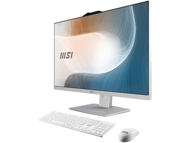 MSI - Modern AM272P 1M 27" All-In-One - Intel Core 7 - 32 GB Memory - 1 TB SSD - White - image 4