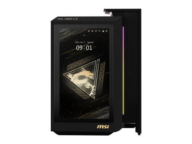 MSI - MEG Vision X AI Gaming Desktop -Intel Ultra 9 285K - 64GB Memory - NVIDIA GeForce RTX 5080 - 2TB SSD - Black - image 5