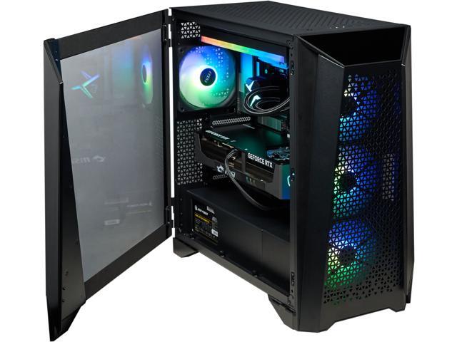 MSI - Infinite ZS Gaming Desktop - AMD R9-9900X3D - 32GB Memory - NVIDIA GeForce RTX 5070Ti - 2TB SSD - Black - image 4