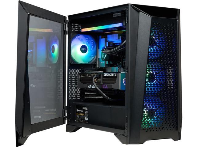 MSI - Infinite ZS Gaming Desktop - AMD R9-9900X3D - 32GB Memory - NVIDIA GeForce RTX 5070Ti - 2TB SSD - Black - image 6