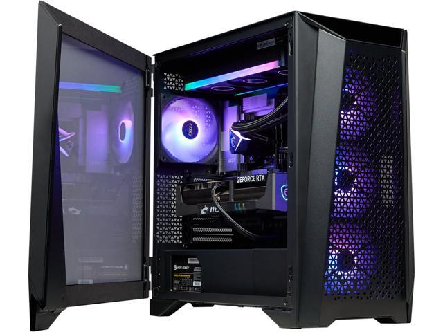 MSI - Infinite ZS Gaming Desktop - AMD R9-9900X3D - 32GB Memory - NVIDIA GeForce RTX 5070Ti - 2TB SSD - Black - image 7