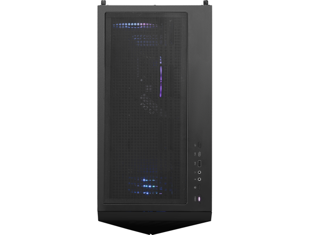 MSI - Aegis ZS Gaming Desktop - R7-8700F - 32GB Memory - NVIDIA GeForce RTX 5070Ti - 2TB SSD - Black - image 4
