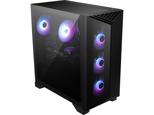 MSI - Aegis ZS Gaming Desktop - R7-8700F - 32GB Memory - NVIDIA GeForce RTX 5070Ti - 2TB SSD - Black - image 9