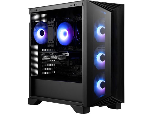 MSI - Aegis ZS Gaming Desktop - R7-8700F - 32GB Memory - NVIDIA GeForce RTX 5070Ti - 2TB SSD - Black - image 10