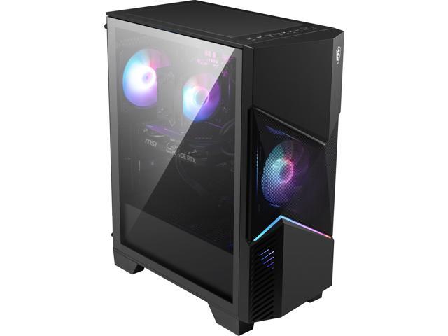 MSI - Codex Z2 Gaming Desktop - AMD R5-8400F - 16B Memory - NVIDIA GeForce RTX 5060 - 1TB SSD - Black - image 4