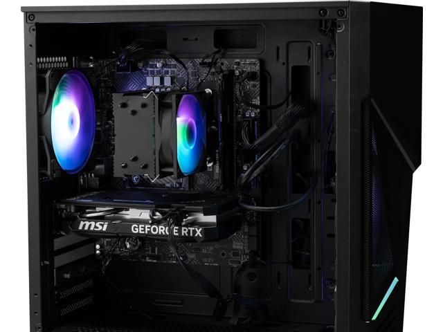 MSI - Codex Z2 Gaming Desktop - AMD R5-8400F - 16B Memory - NVIDIA GeForce RTX 5060 - 1TB SSD - Black - image 6