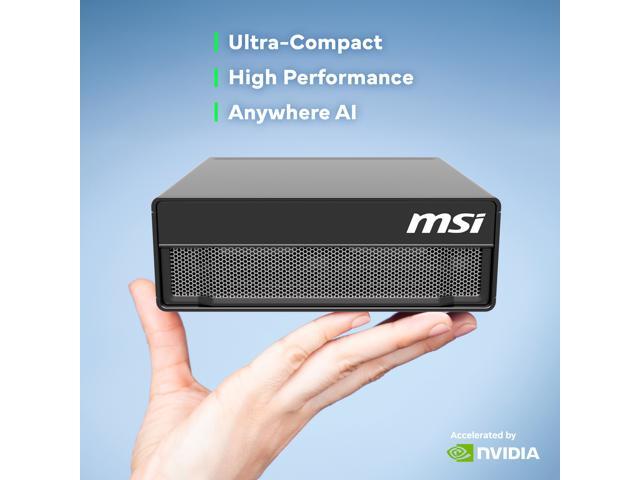 MSI - EdgeXpert Mini Desktop - Arm 20 core - 128GB Memory - NVIDIA Blackwell Graphics -4TB SSD - Black - image 9