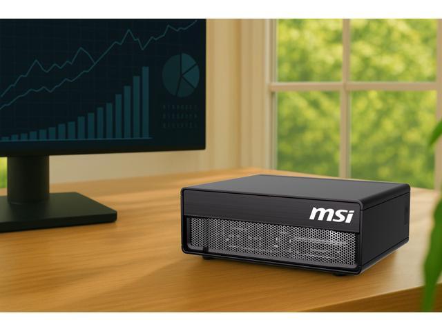 MSI - EdgeXpert Mini Desktop - Arm 20 core - 128GB Memory - NVIDIA Blackwell Graphics -4TB SSD - Black - image 7