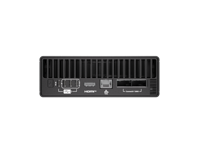 MSI - EdgeXpert Mini Desktop - Arm 20 core - 128GB Memory - NVIDIA Blackwell Graphics -4TB SSD - Black - image 5