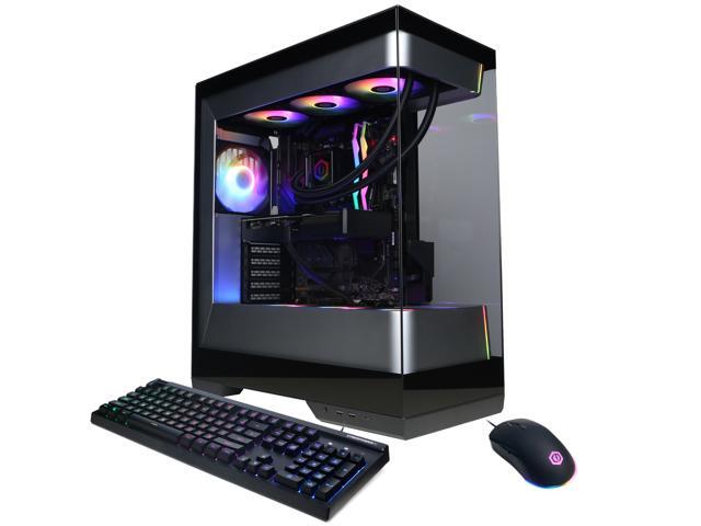 CyberPowerPC Gamer Supreme Liquid Cool GML70320 - AMD Ryzen 9 9900X 4.4GHz CPU, 32GB DDR5, NVIDIA GeForce RTX 5070 12GB, 2TB PCIe 4.0 NVMe SSD &...