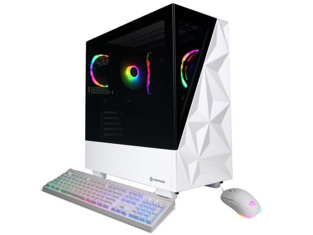 CyberPowerPC Gamer Master GML70640 - AMD Ryzen 7 9700X 3.8GHz CPU, 16GB DDR5, NVIDIA GeForce RTX 5060 Ti 8GB, 1TB PCIe 4.0 NVMe SSD & Win 11 Home
