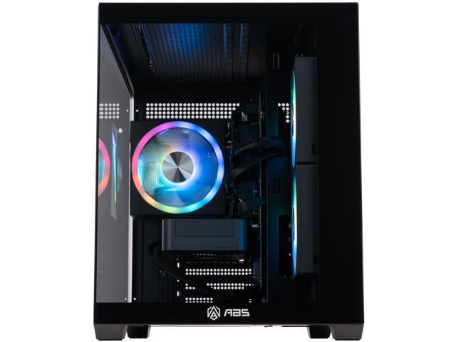 ABS Flux II Aqua Gaming PC - Windows 11 - Intel Core i5 14400F - Nvidia GeForce RTX 5060 - DLSS 4 - 32GB DDR4 3200MHz - 1TB M.2 SSD