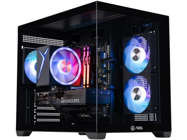 ABS Flux II Aqua Gaming PC - Windows 11 - Intel Core i7 14700F - Nvidia GeForce RTX 5070 - DLSS 4 - 32GB DDR5 6400MHz - 1TB M.2 SSD