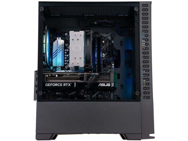 ABS Cyclone Aqua Gaming PC - Windows 11 - Intel Core i7-14700F - Nvidia GeForce RTX 5070 12GB - DLSS 4 - 32GB DDR4 3200 - 1TB M.2 SSD